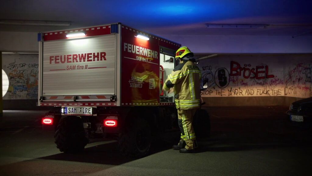 Brandschutztechnik Müller – Produktfilm SAM Fire 2