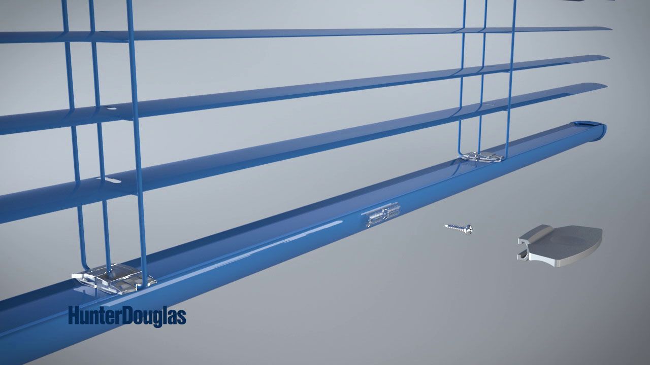 Hunter Douglas – 3D Visualisierung LiteRise® Jalousien
