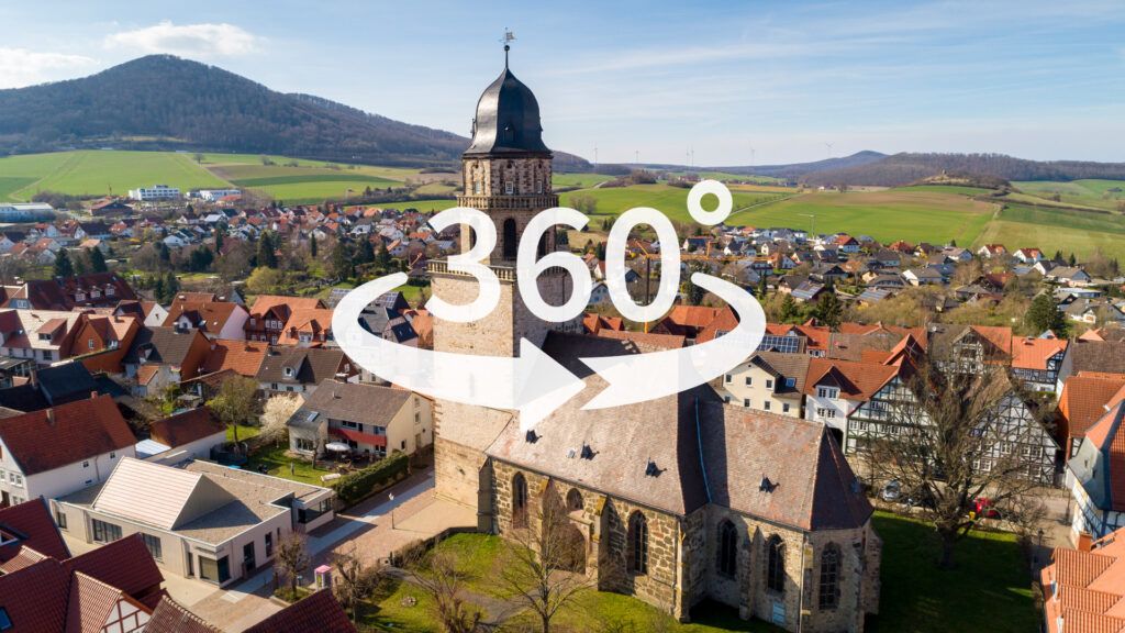 Virtuelle 360° Tour, Evangelische Kirche Zierenberg