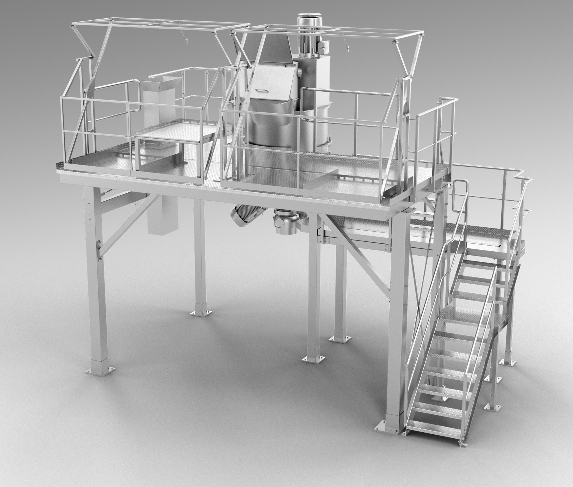 BFI Stahlbau, 3D Visualisierung Edelstahlbau