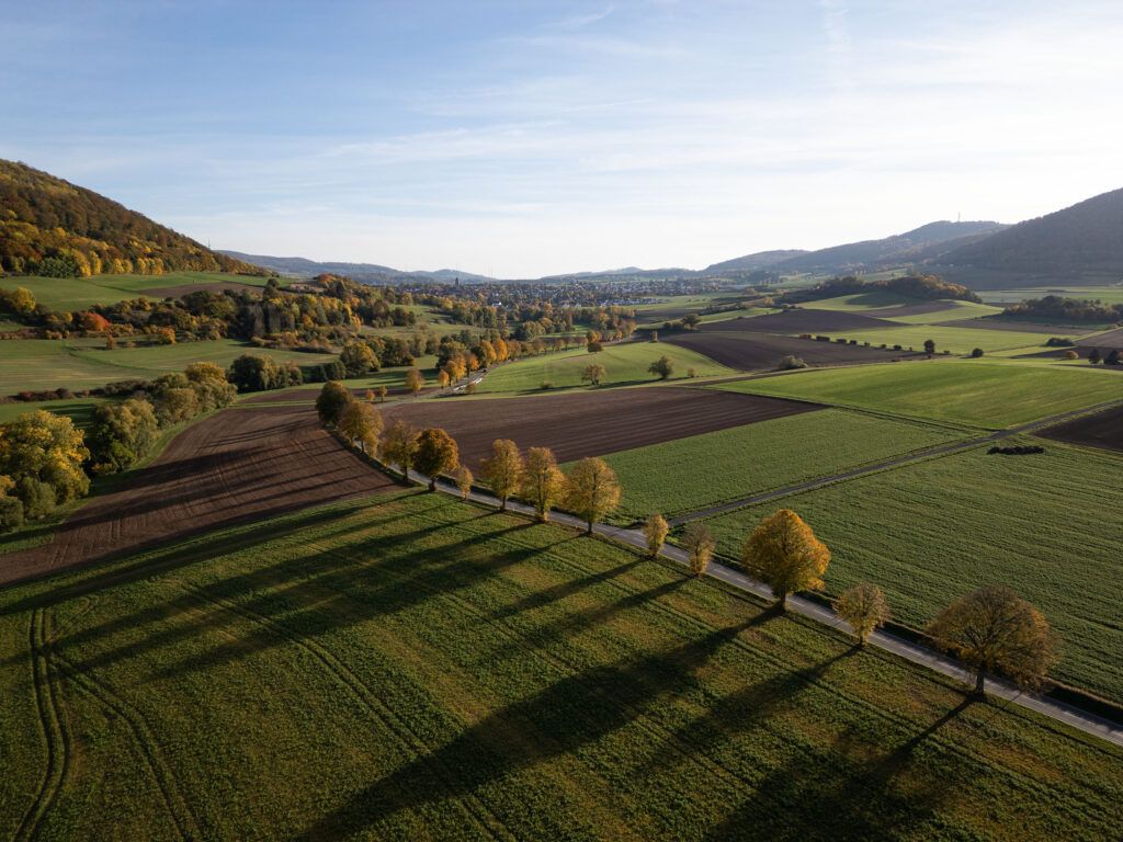 Stadt Zierenberg – Luftfotografie für die neue Website