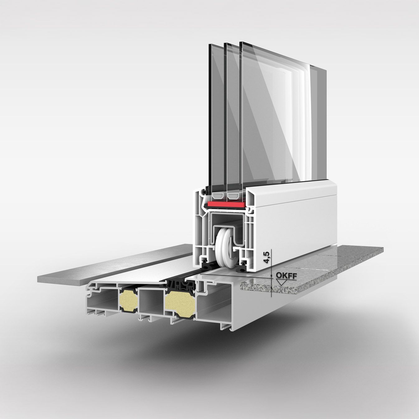 3D Visualisierung, Fensterschnitt