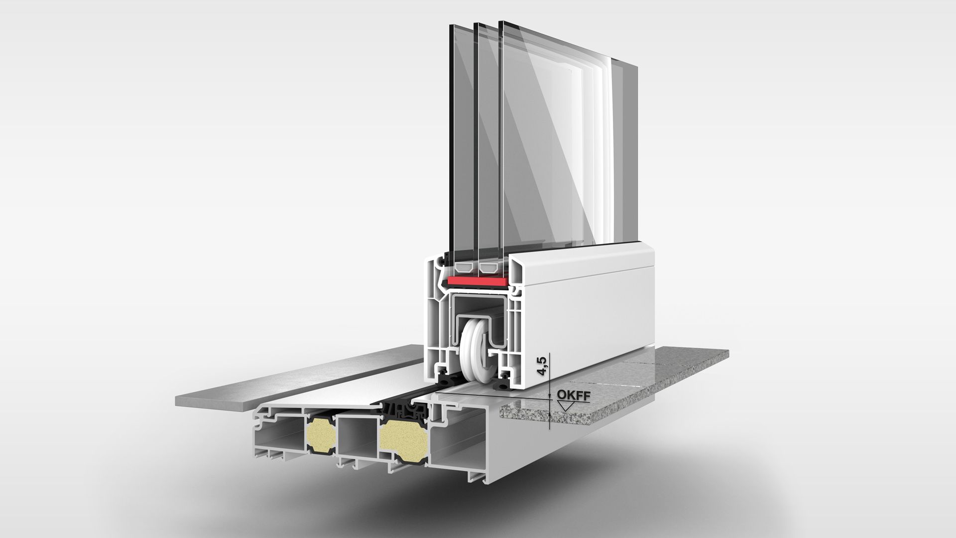 3D Visualisierung, Fensterschnitt