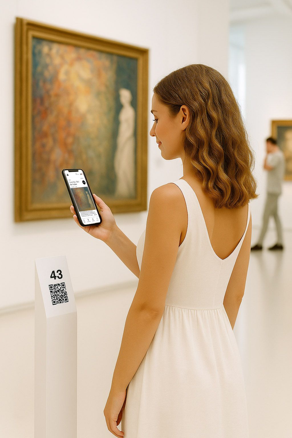 Multimediatour Anwendung im Museum