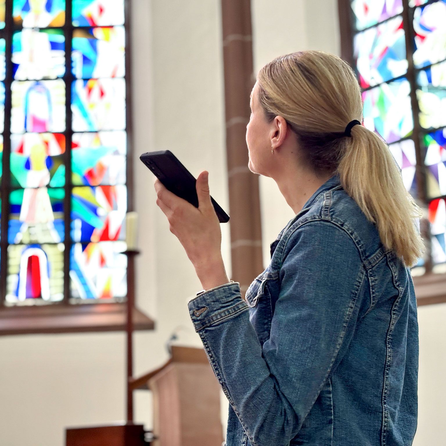 Multimediatour in der Martinskirche