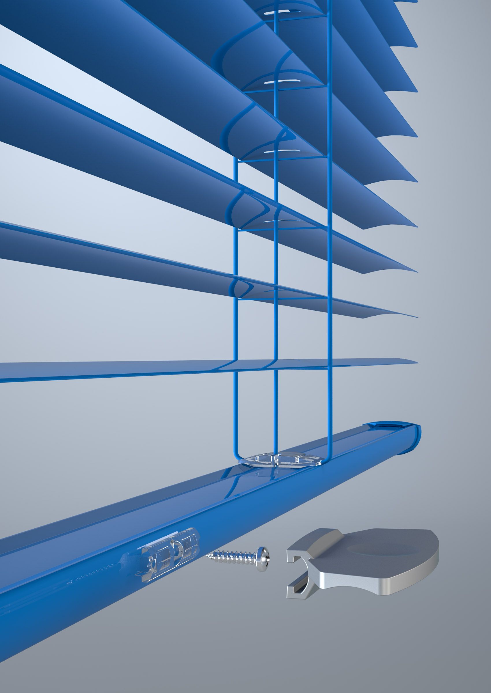 3D Visualisierung, 3D Animation Jalousie