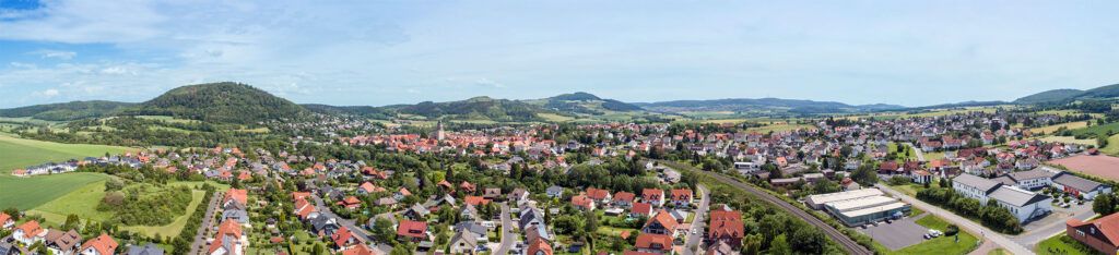Stadt Zierenberg – Luft- und Bodenfotografie für die neue Website