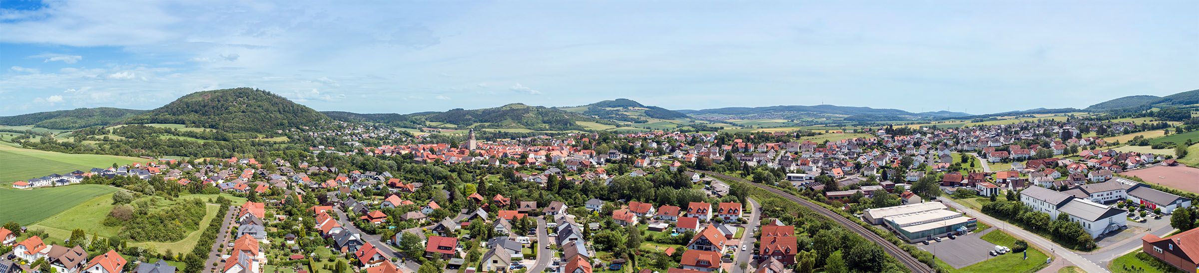Stadt Zierenberg – Luft- und Bodenfotografie für die neue Website