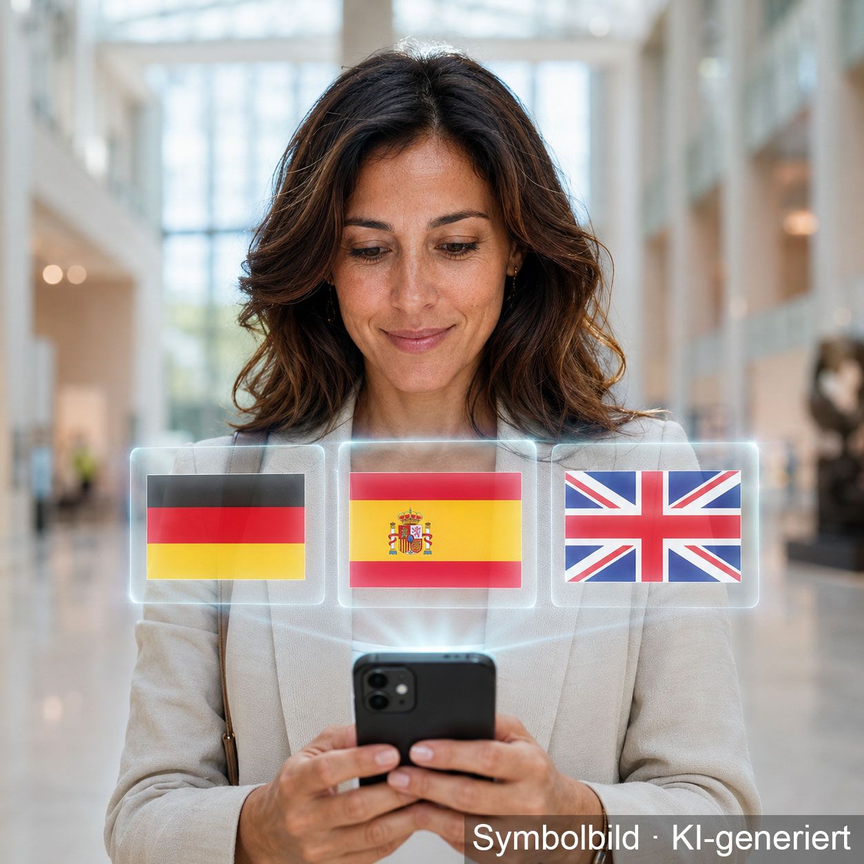 Multimediatour - Sprachauswahl