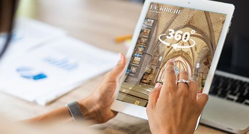360° Tour - auf tablet